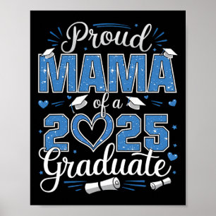 Poster Maman fière d'un diplômé de la promotion 2025 Seni