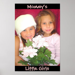 Poster Maman petites filles