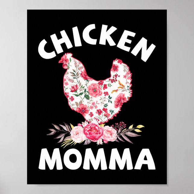Poster Maman Poulet Maman Chemise Maman Pour Femmes Fête  (Devant)