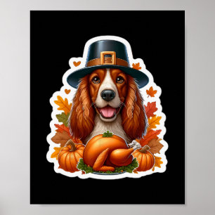 Poster Maman propriétaire de chien Springer Spaniel gallo