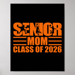 Poster Maman Senior Sketll Cl de 2026 Joueuse Remise des