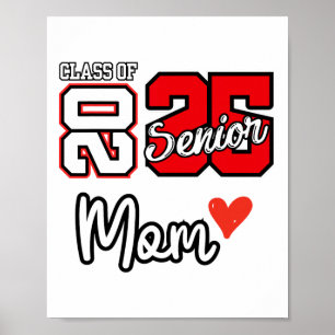 Poster Maman Supérieure Cl De 2025 Fier Maman Du Coeur Gr