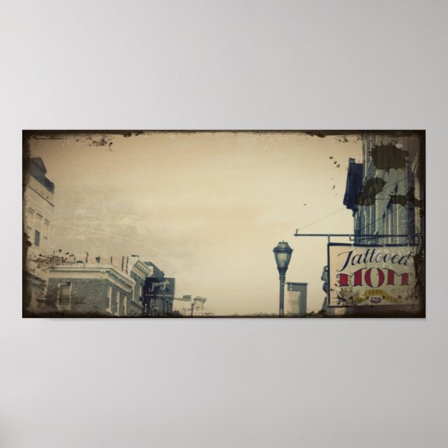 Poster Maman tatouée (Devant)