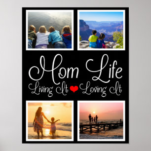 Poster Maman Vie   Vivre   Love It Photo