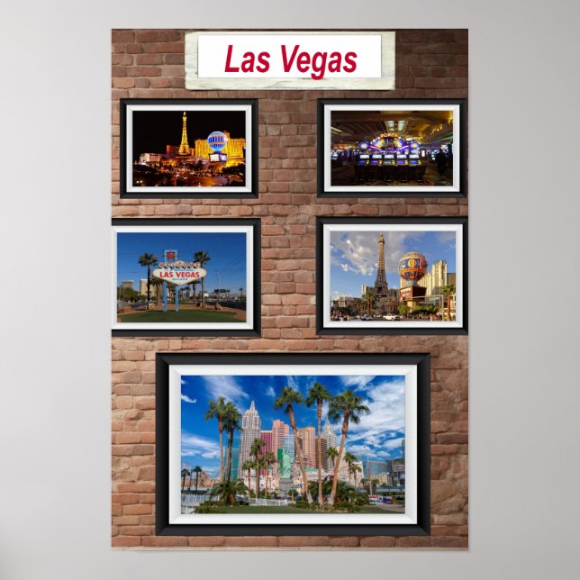 Poster Man Cave Art Las Vegas. (Devant)