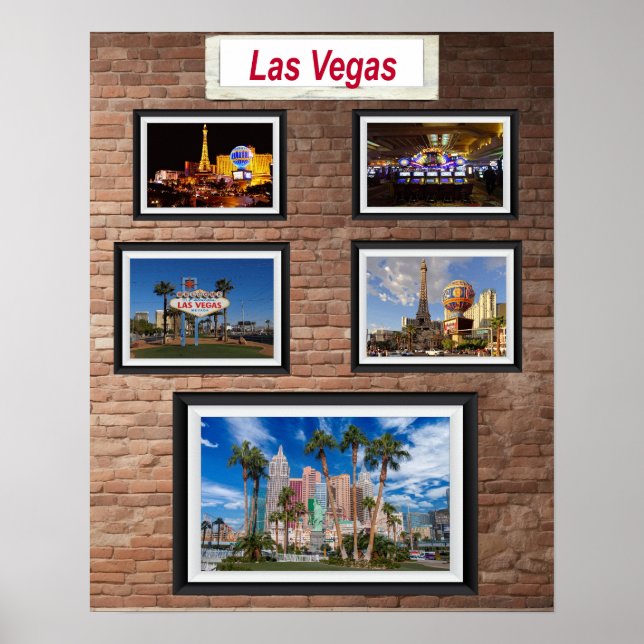 Poster Man Cave Art Las Vegas. (Devant)