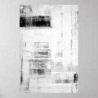 'Man Cave Worthy' Art Abstrait noir et blanc