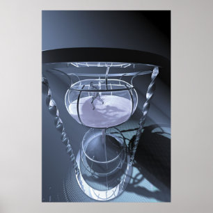 Poster Man manquent de temps