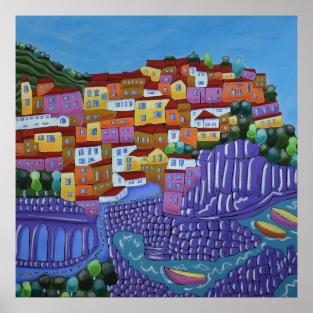 Poster Manarola (Devant)