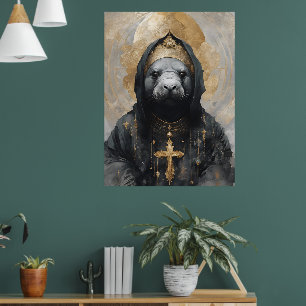 Poster Manatee Nun