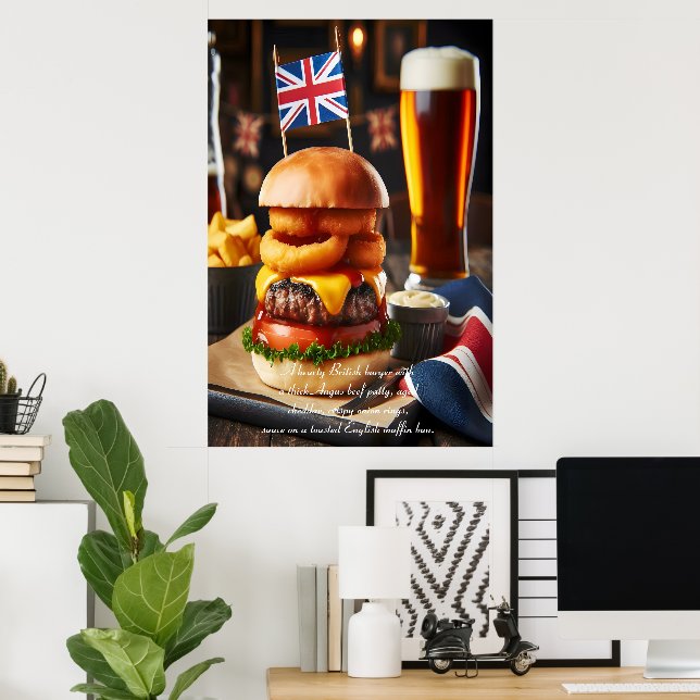 Poster Manchester Munchies : Pub Classic 24x36 (Bureau à domicile)