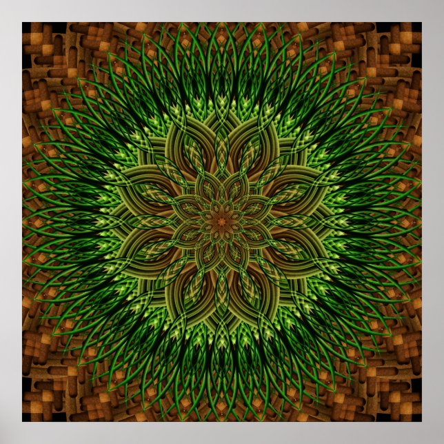 Poster Mandala (Devant)