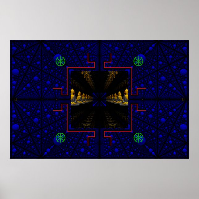 Poster mandala (Devant)