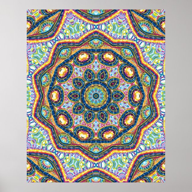 Poster Mandala (Devant)