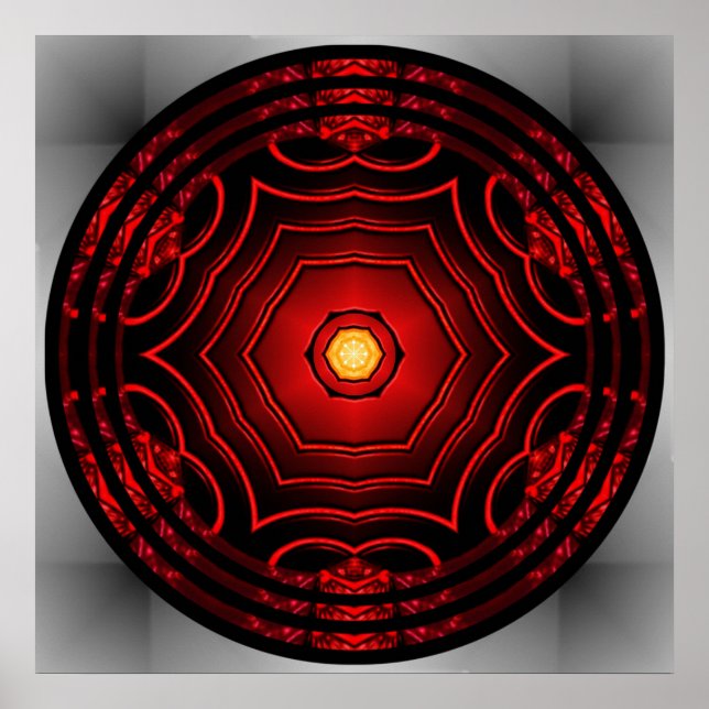 Poster Mandala #05 (Devant)