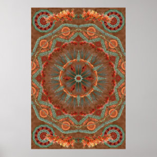 Poster Mandala 1 d'Ocotillo