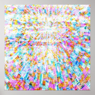 Poster Mandala 2 de lever de soleil