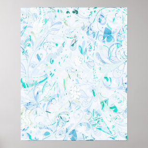 Poster Mandala Abstrait