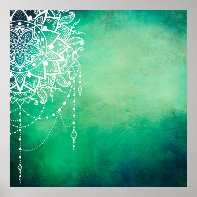 Poster Mandala arrière - plan spirituel mandala (Devant)