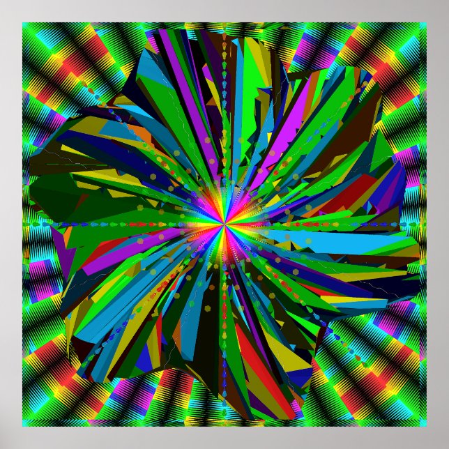 Poster Mandala Art  (Devant)