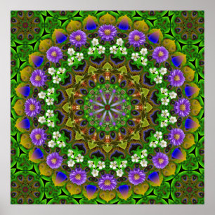 Poster Mandala - Daily Focus 2.24.2018