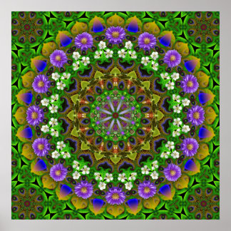 Poster Mandala - Daily Focus 2.24.2018