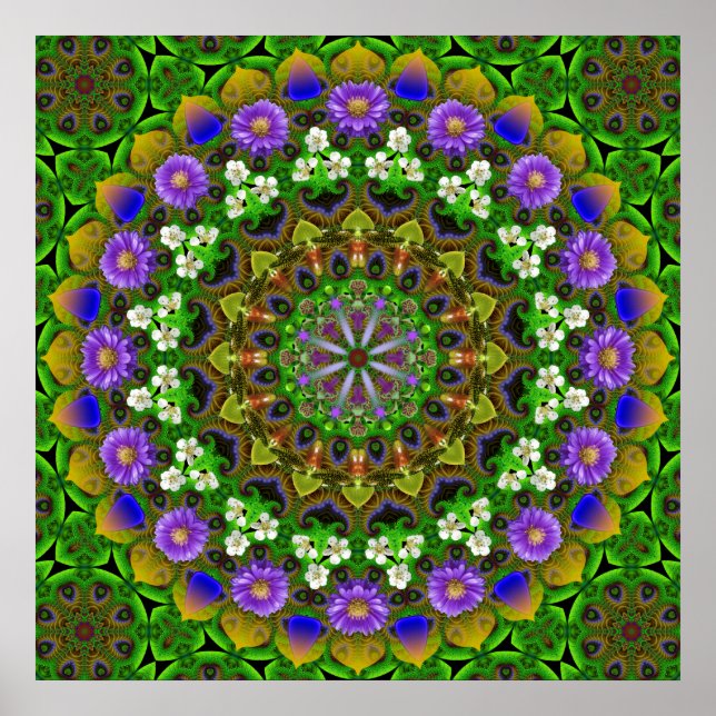 Poster Mandala - Daily Focus 2.24.2018 (Devant)