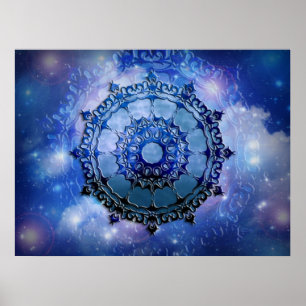 Poster Mandala de l'Esprit Celtique