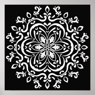 Poster Mandala de Raven