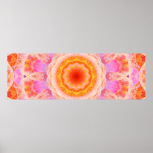 Poster Mandala Panoramique Cute