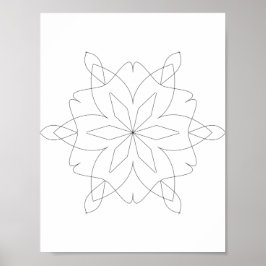 Poster - Mandala to Color