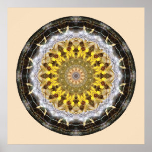 Poster Mandalas du coeur de la paix, no. 11