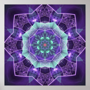 Poster Mandalas of Unity 12 Imprimer