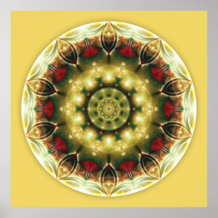Poster Mandalas pour une nouvelle terre, no. 19