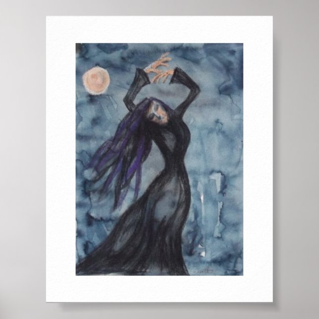 Poster Måndans - Danse de la lune (Devant)