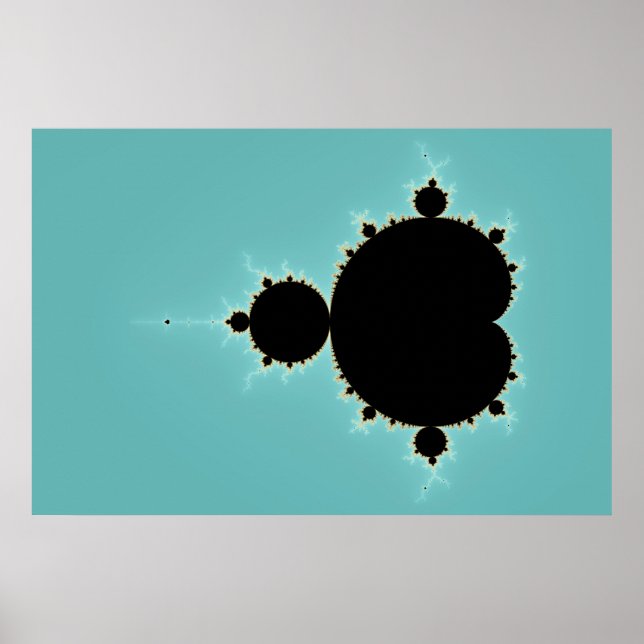 Poster Mandelbrot Set 06 - Fractal (Devant)