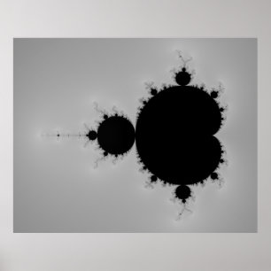 Poster Mandelbrot Set Fractal Shape