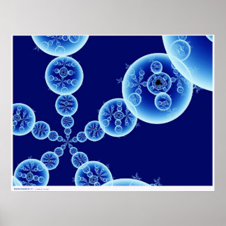 Poster Mandelbubbles