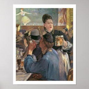 Poster Manet   Coin d'un café-concert, 1878-80