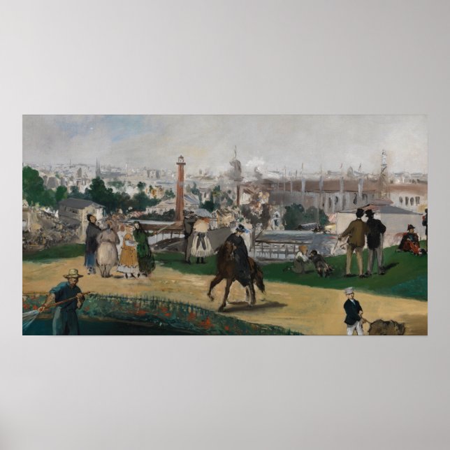 Poster Manet - Exposition Universelle (Devant)