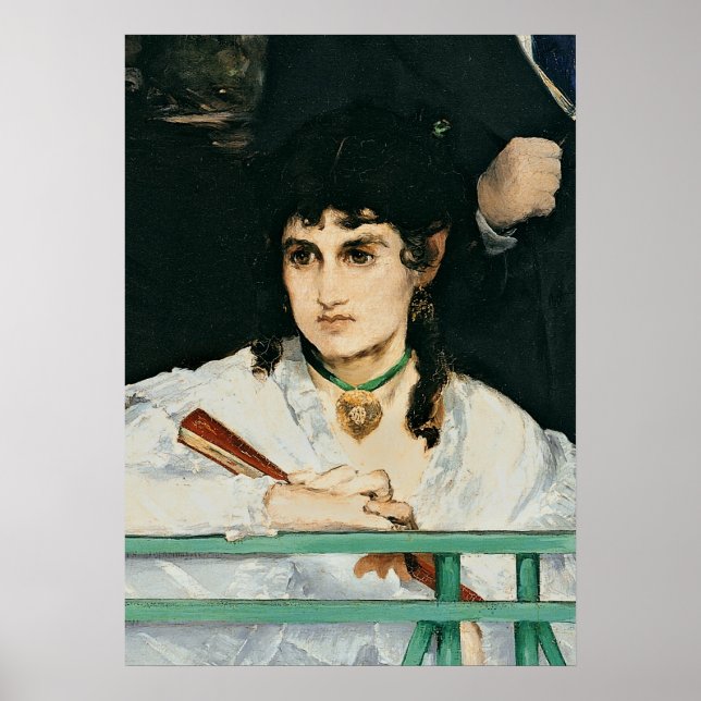 Poster Manet | Le Balcon, détail, 1868-9 (Devant)