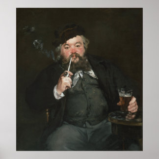 Poster Manet, Le Bon Bock