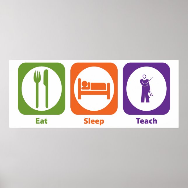 Poster Mange Apprentissage du sommeil (Devant)