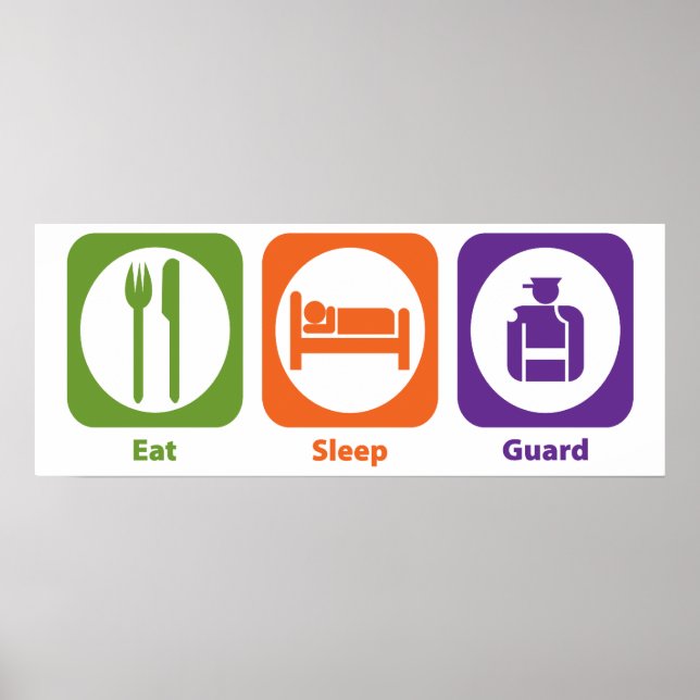 Poster Manger Sleep Guard (Devant)