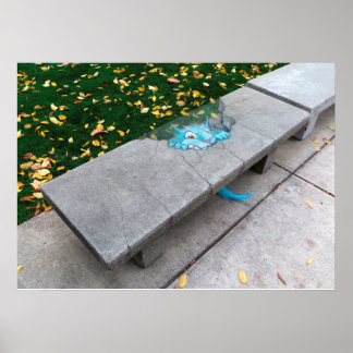 Poster Manger sur le campus