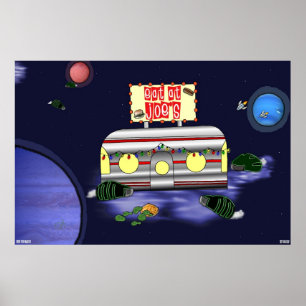 Poster Mangez chez Joe