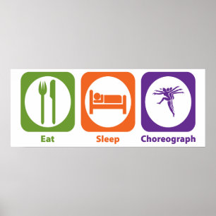 Poster Mangez le sommeil chorégraphient