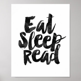 Poster Mangez le sommeil lire
