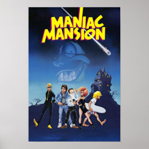 Poster Maniac Mansion