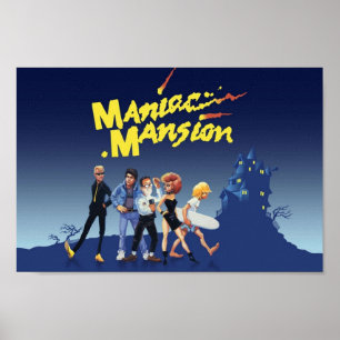 Poster Maniac Mansion 09 Couverture du jeu